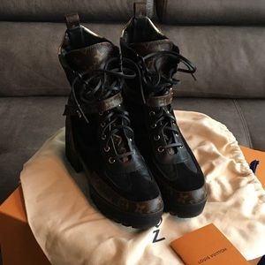 Louis Vuitton Desert platform Boot